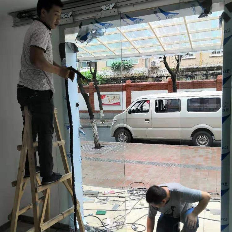 龍泉酒店自動感應(yīng)門服務(wù)電話 辦公室門禁自動門安裝公司