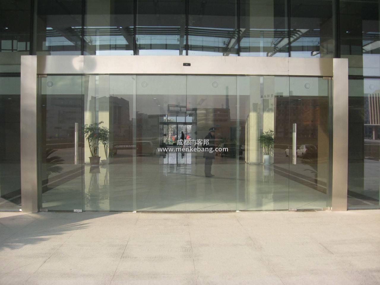 成都電動玻璃門定制